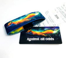 ZOX **AGAINST ALL ODDS** Silver Strap band w/...
