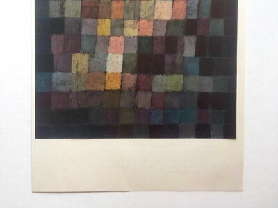 PAUL KLEE 1967 MODERNIST LITHOGRAPH PRINT 