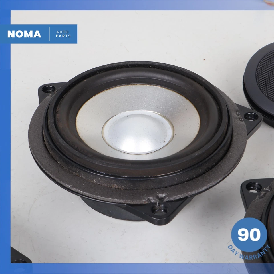 04-10 Juego de altavoces delanteros y traseros BMW E64 645Ci 650i M6 Logic 7 65136922215 OEM Foto 3 de 4