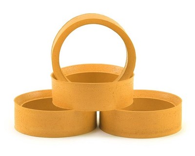 Muchmore Absolute HG Molded Tire Inserts (Yellow) (4) (Soft) [MMRAT-MIS]