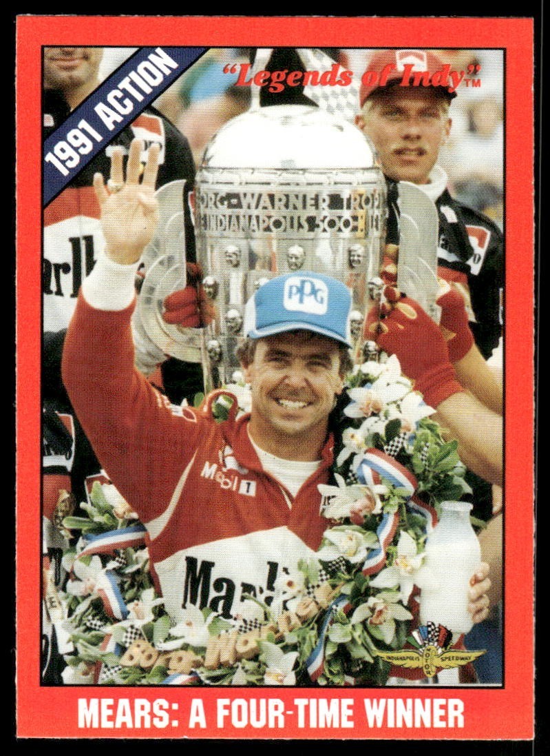 Mears 1991 Indy Racing Card #1 (NM)