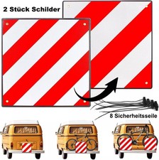 2X Warntafeln Warnschild reflektierend Italie...