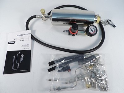 AuTool C80 Non-Dismantle Injector Cleaner Tester Automotive Fuel System Tool Kit