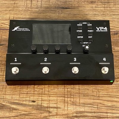 Fractal Audio VP4 Virtual Pedalboard Guitar Bass Multi Effect