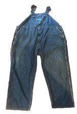 Key Imperial Denim Overalls Trucker size Large 62x30 vintage Workwear