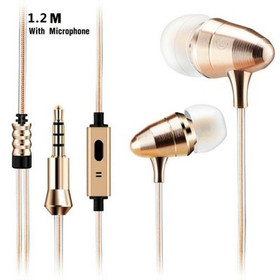 Super Bass In-Ear Kopfhörer KZ X6 X6HS Gold High-End Headset Headphones PU Case