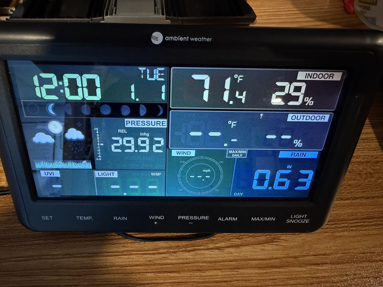Receiver Display Console Only Ws-2902a