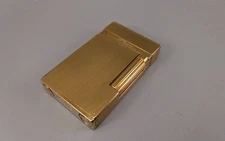 S.T.Dupont Line 2 Montparnasse gold brushed 1ENBL89 working condition (3 3)