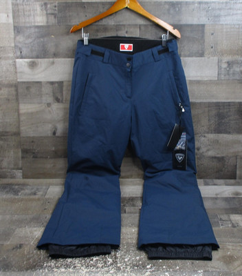 Rossignol Rapide Pant Womens Large Eclipse Blue Ski Snow Pants 20K Waterproof