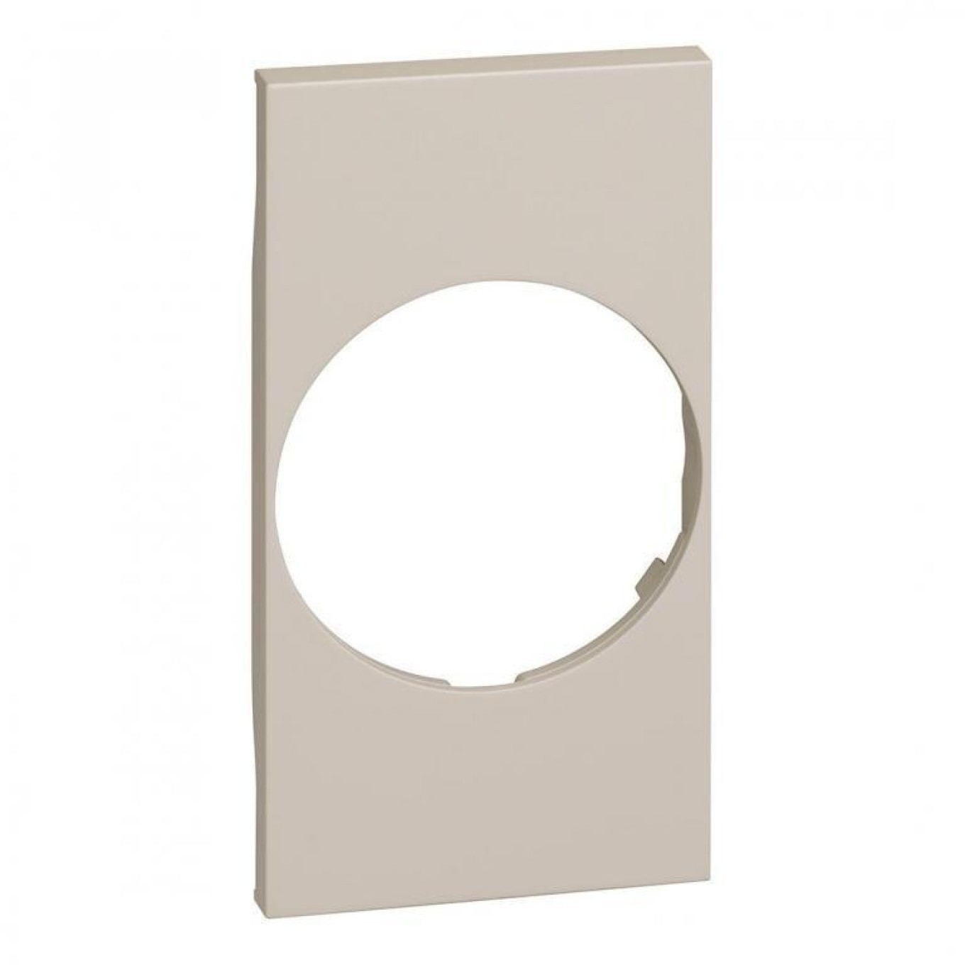 Living Now plaque sockets 2P + Z Schuko 2mod. sand beige km04