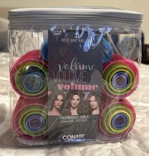 CONAIR Voluminous Curls Smooth And Lift Self Grip Rollers