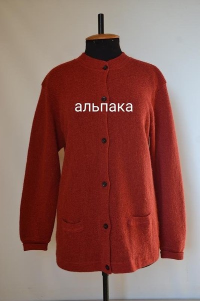 Women Clark Ross Sweater Red Alpaca 36 / S / 44