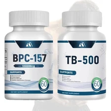 BPC & TB-500 Supplement 1000mg - Boosts Muscle Strength, Healthy Inflammation