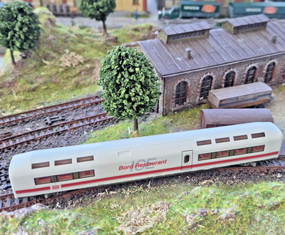 Fleischmann N 7444 K ICE-Bord Restaurant der DB 804 020-6 in OVP/2609