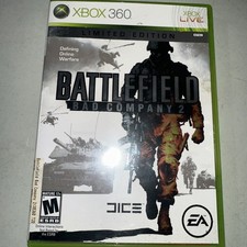 Battlefield: Bad Company 2 2010 - Xbox 360, Tested, CIB, Limited Edition Case