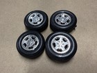 Chrome 2002 Chevrolet 1500 Wheels Goodyear Tires 1/25 Scale Full Set Truck LOOK — photo 2
