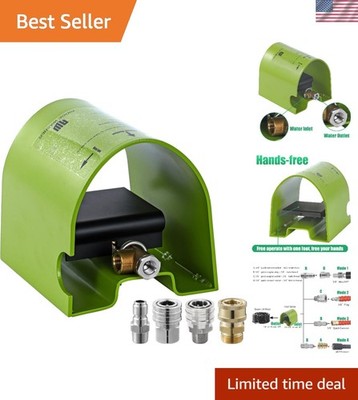 Foot Valve Sewer Jetter Kit for Pressure Washer, Power Washing Ball Valve, 40...