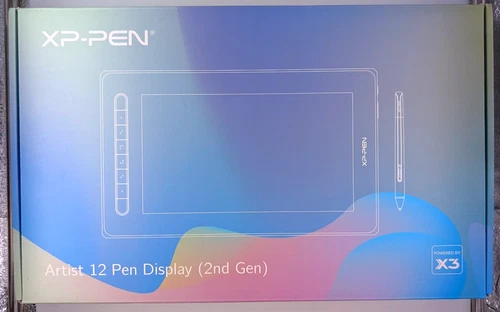 XP-PEN Artist 12 (gen 2) 11.9" tavoletta grafica con schermo HD e penna inclusa