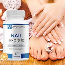  3 Pack Nail Exodus Capsules for Healthier Feet - Vitality Clear Nail Formula
