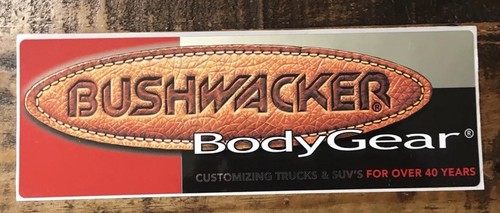 BUSHWACKER Body Large Sticker OLD VERSION OFFROAD Custom truck ATV UTV ...