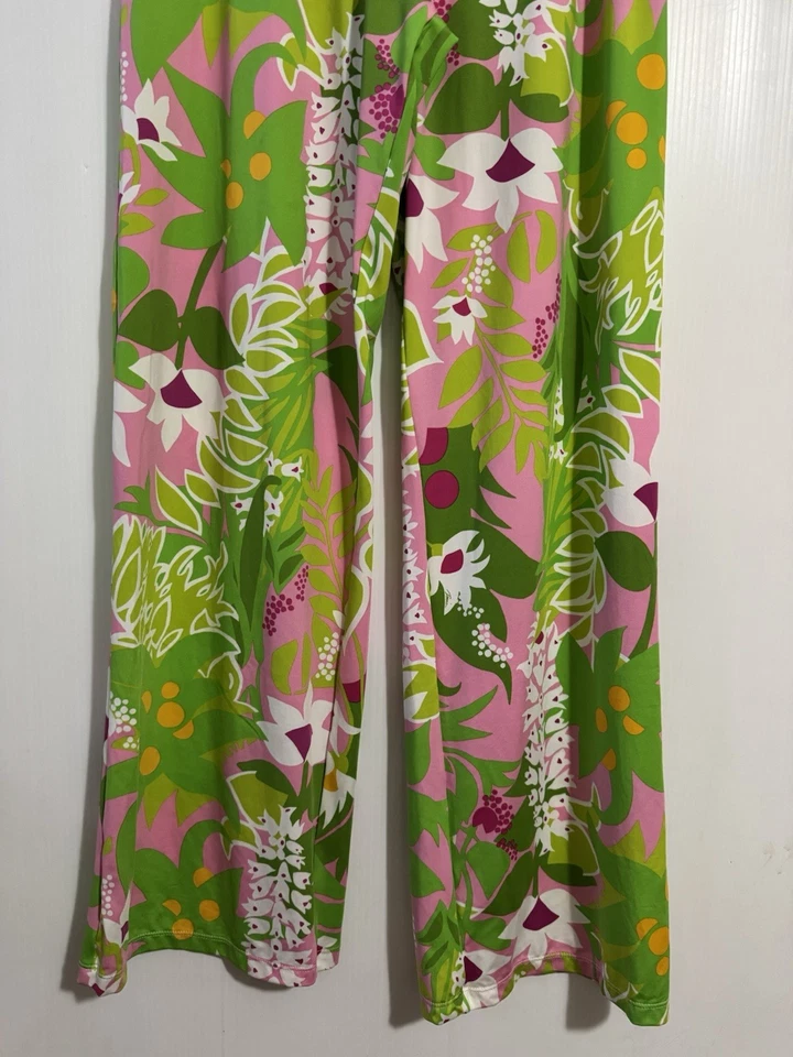 TRINA TURK LA PALMA COVER UP SWIM PANTS, MULTI COLORED Sz S WOMEN’S - Image 4 of 4