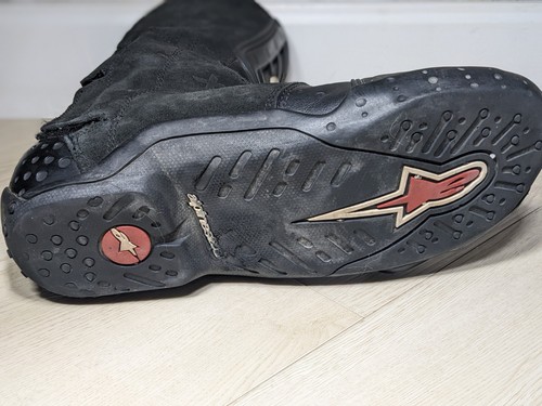 Alpinestars SMX-4 Waterproof Motorcycle Boots US 10.5, EU 45, JPN 29.5 - Black - Foto 12 di 20