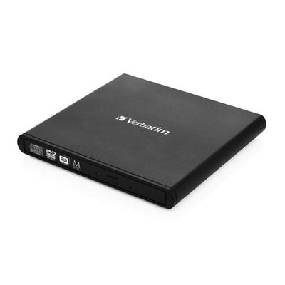Verbatim Slimline CD/DVD DVD-RW Schwarz Optisches Laufwerk
