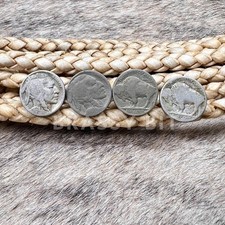 Buffalo Indian Head Nickel Screw Back Conchos