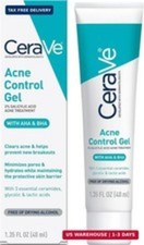 CeraVe Acne Control Gel, Salicylic Glycolic Acid Face Treatment Exp 06 2029 A7
