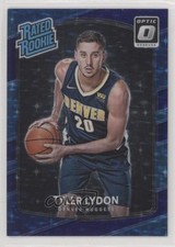 2017 Panini Donruss Optic Rated Rookie Purple Stars Prizm 3/13 Tyler Lydon fm0
