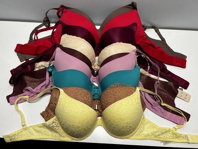 Victoria Secret Mixed Brands Bras Size 34B Used Lot Of 9 Different Styles