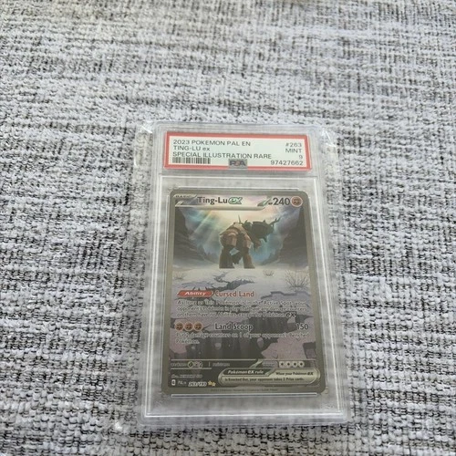 TING-LU EX PSA 9 2023 POKEMON PAL EN #263 SPECIAL ILLUSTRATION RARE MINT 7662