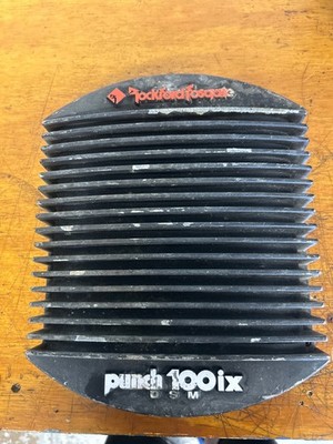 Untested Rockford Fosgate Punch 100ix DSM 2-Channel 100W Car Audio Amplifier