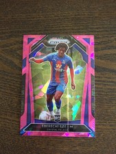 2020-21 Panini Prizm Eberechi Eze Crystal Palace Arsenal Pink Crystals SSP RC