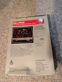 Atari 2600 Millipede Complete In Box CIB Tested 