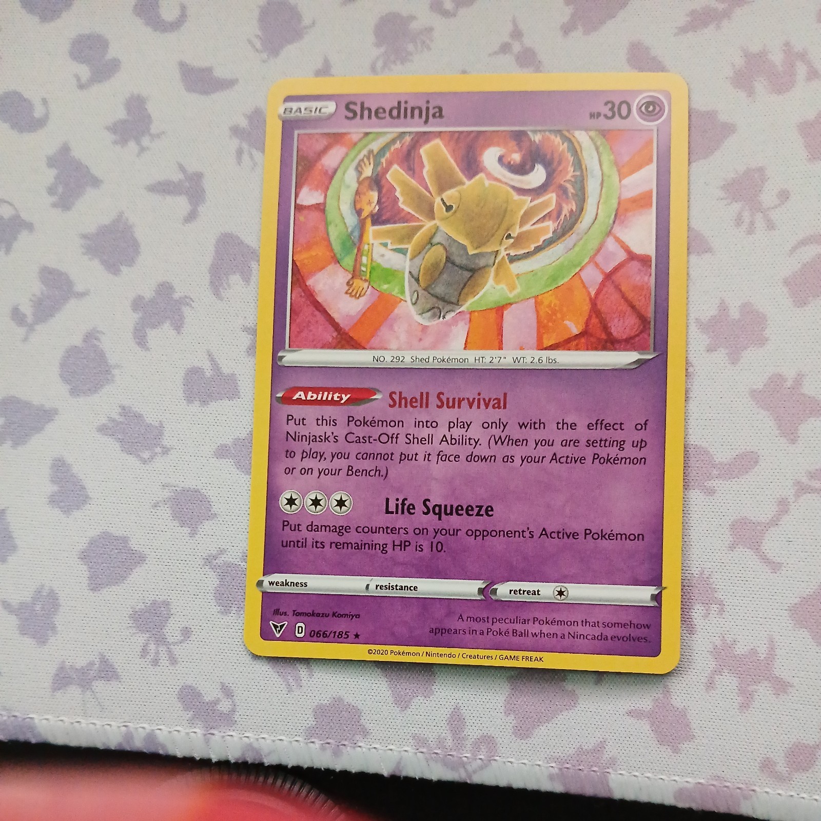 Pokémon TCG Shedinja 66/185