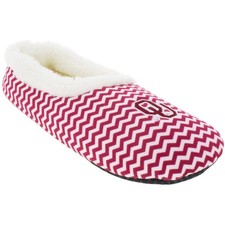Oklahoma Sooners Chevron Slip On Slippers