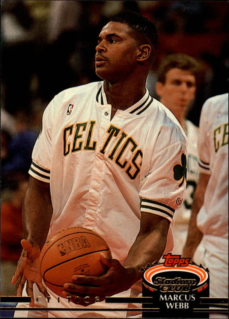 1992-93 Stadium Club #307 Marcus Webb RC - NM