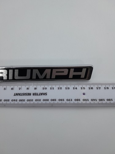 Original Triumph Spitfire Auto Plakette Teilenr. 88627252 - Bild 2 von 5