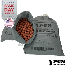 (1500) 3/8" Inch Biodegradable Slingshot Ammo Precision Hard Clay Balls