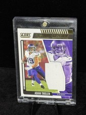 Adam Thielen 2022 Panini Score Freshman Flashbacks Patch #FF27 Vikings