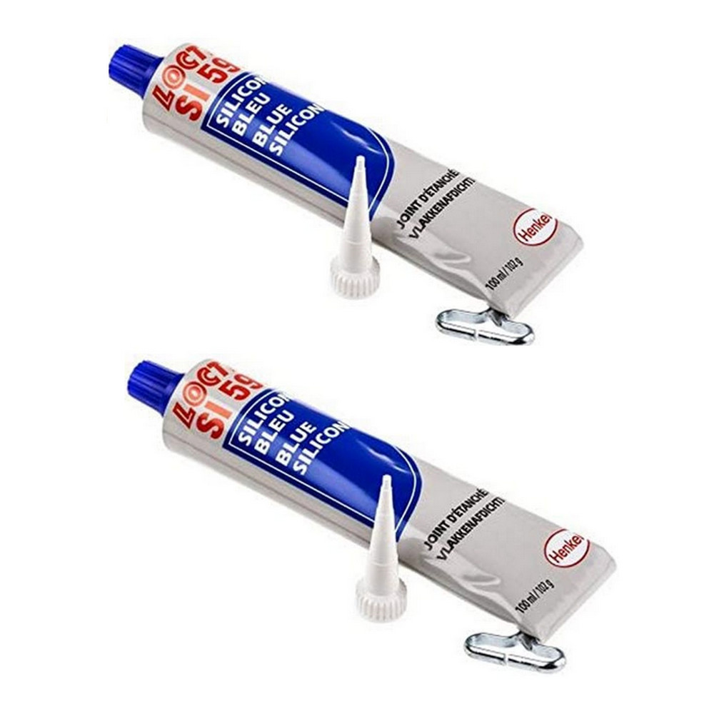 Silicone bleu Loctite 5926 pour stopper les fuites d'huile de carter et de distribution