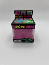 Schylling NeeDoh Nice Cube Squishy Fidget Toy Pink