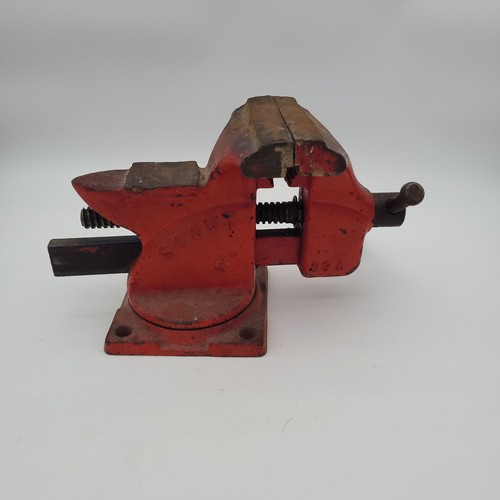 Vintage Wilton SCOUT 4 - Swivel Base Bench Vise W/Anvil & Pipe Jaws USA, READ - Picture 6 of 8