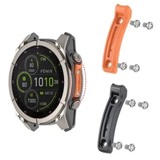 Watch Anti-collision Strip Case For Garmin Fenix 8 Pro AMOLED/Quatix8 47mm 51mm