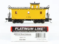 HO Walthers Platinum 932-7681 DMIR Duluth Missabe & Iron Range Caboose C-74