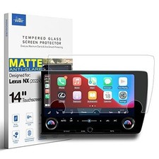 Glass Screen Protector For 2022 2023 2024 2025 Lexus NX NX350 / NX350h / Matte