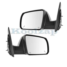 For 14-20 Tundra Limited Rear View Mirror Power Folding w/Blind Spot Set Pair