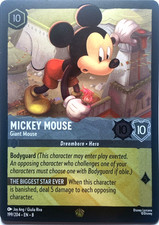 Mickey Mouse - Giant Mouse [Foil] #199 Prices | Lorcana Reign of
