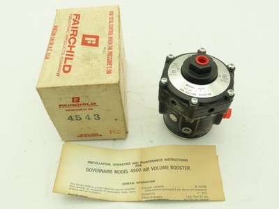 Fairchild 4543 Pneumatic Air Volume Booster Model 4500 2/1 Output